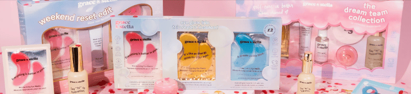 An example of the skincare gift sets you can save on with a Grace & Stella voucher code