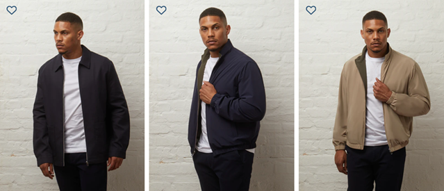 image showing a man wearing differect Guards London jackets