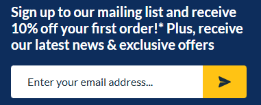 The City Plumbing newsletter sign up page from their website