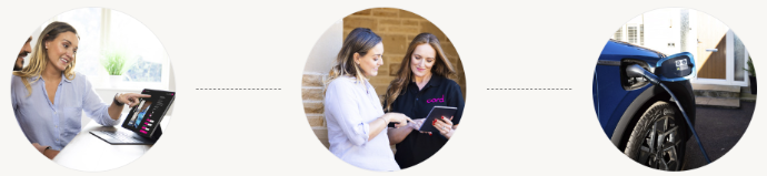 Cord Ev installation process with 3 steps to get your producs done fast