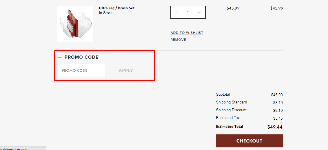 How do I use my Tipton promo code?