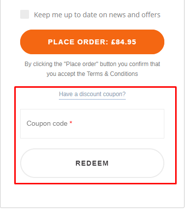 How do I use my Standout coupon code?