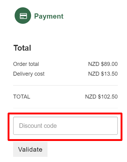 Interflora payment