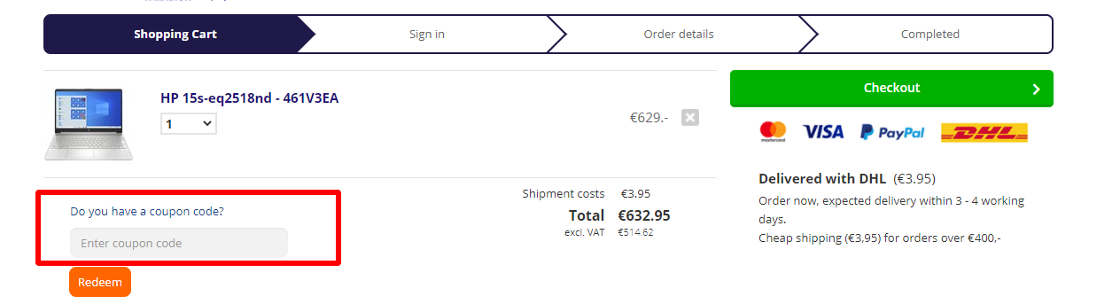 Komplett Checkout