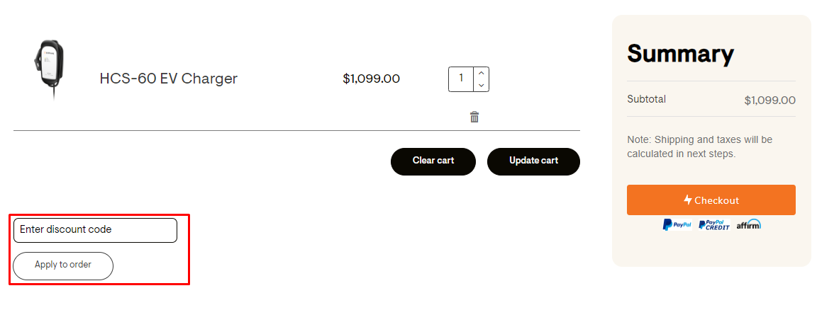 How do I use my Enphase discount code?