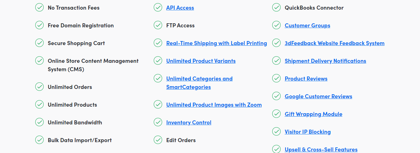 3dcart features