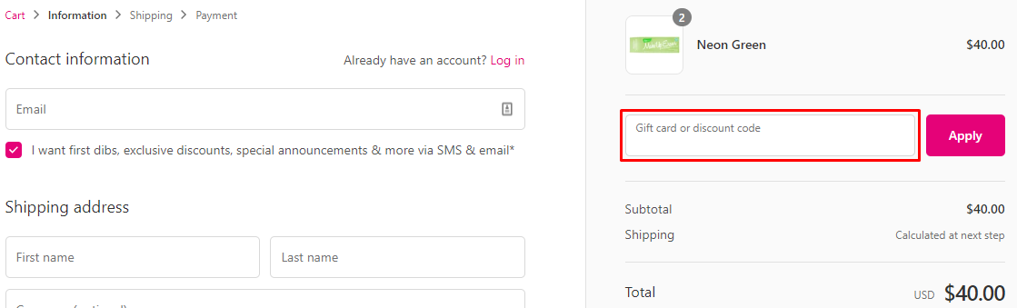How do I use my MakeUp Eraser coupon code?