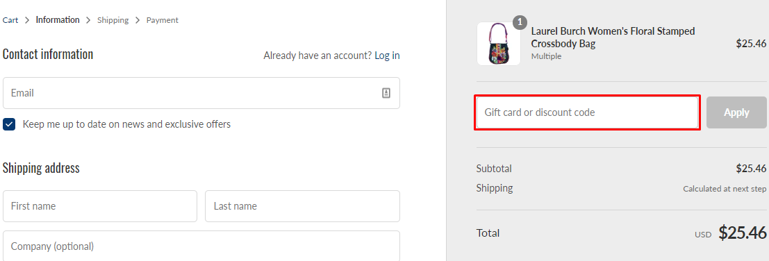 How do I use my BeltOutlet.com discount code?