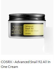 Advance snail cream all-in-one on a white background
