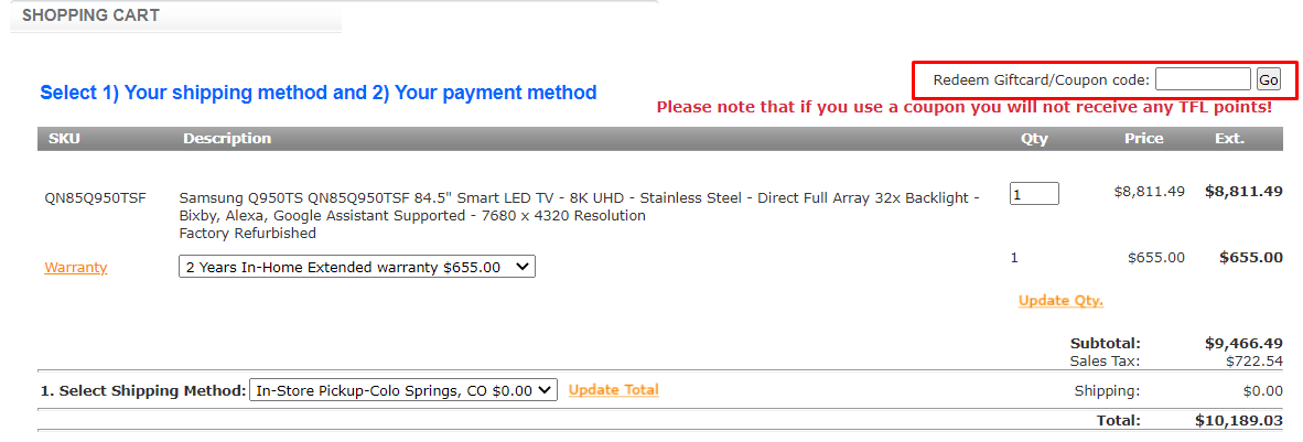 How do I use my Tech For Less coupon code?