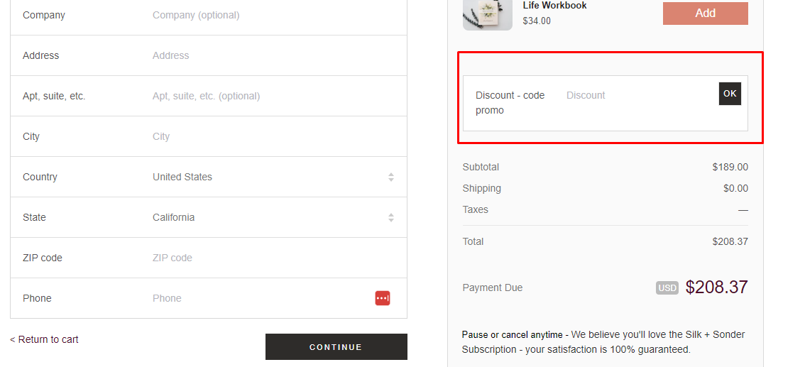 How do I use my Silk Sonder discount code?