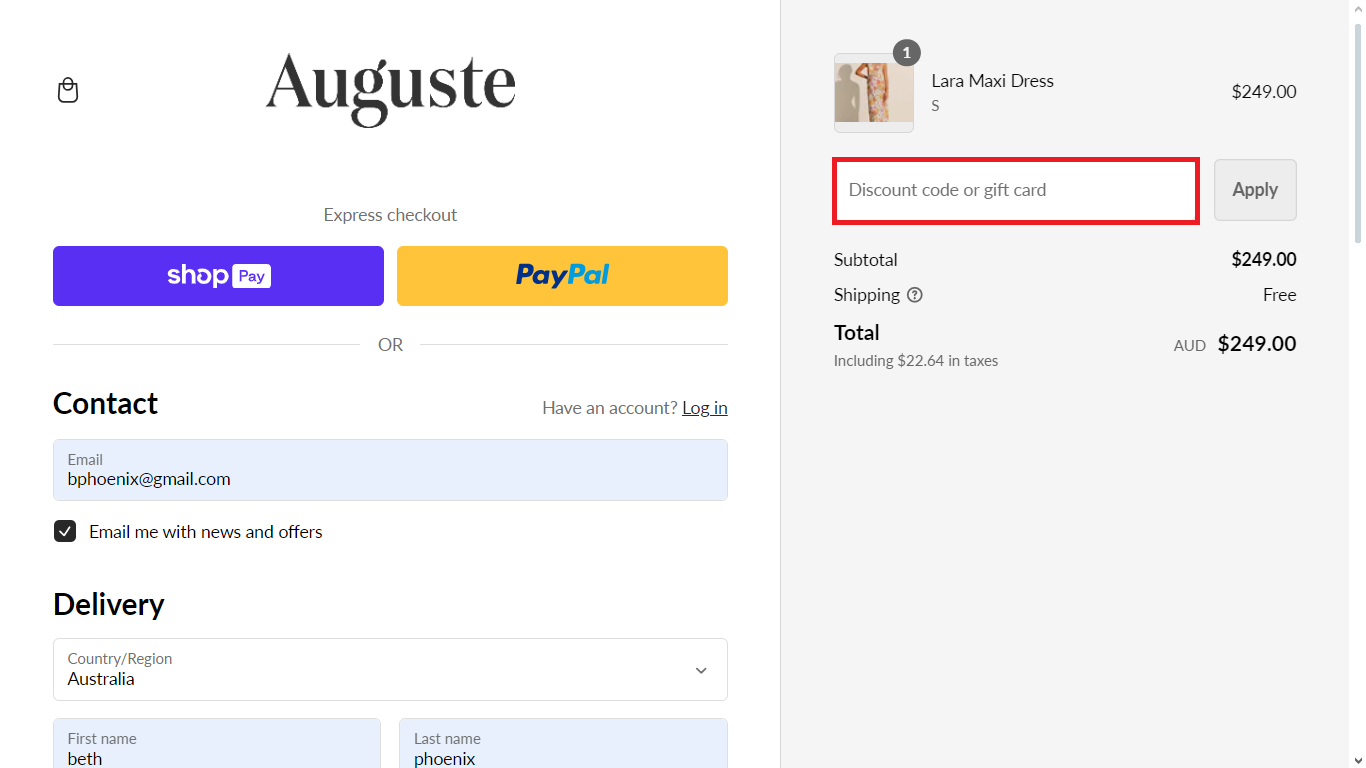 Verified 30 Off Auguste The Label Coupon Codes for