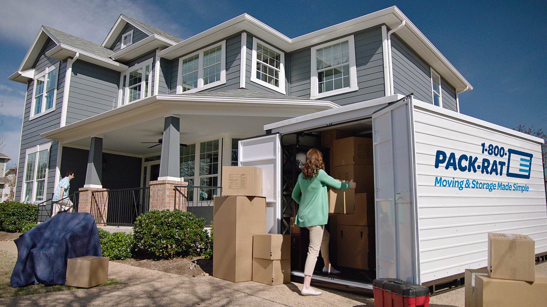 About 1-800-PACK-RAT Homepage