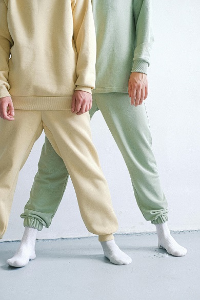 image showing two models wearing examples of the good quality NICCE men’s tracksuit sets.