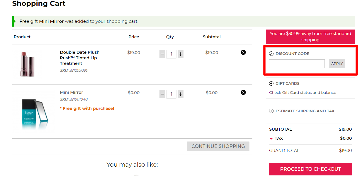 How do I use my butter LONDON discount code?