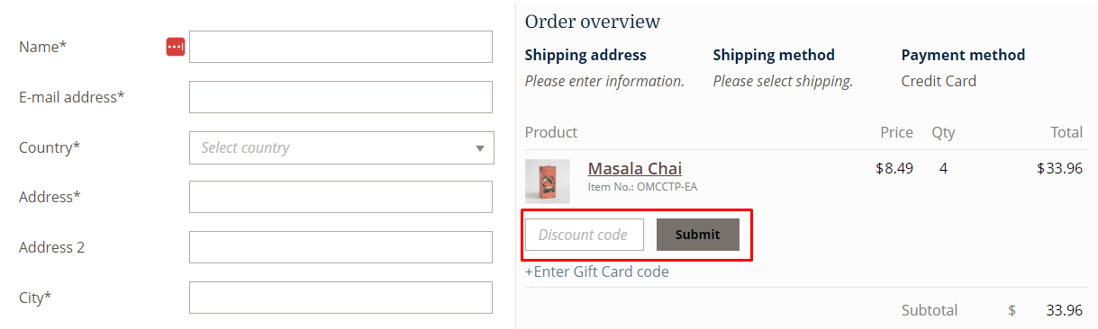 How do I use my Rishi Tea discount code?