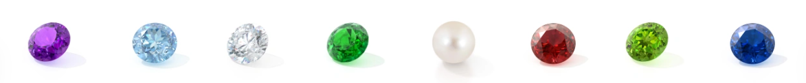 Best of Angara's gemstones that you can find in Angara rings, necklaces, and much more