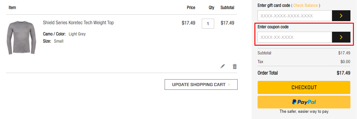 How do I use my Blocker Outdoors coupon code?