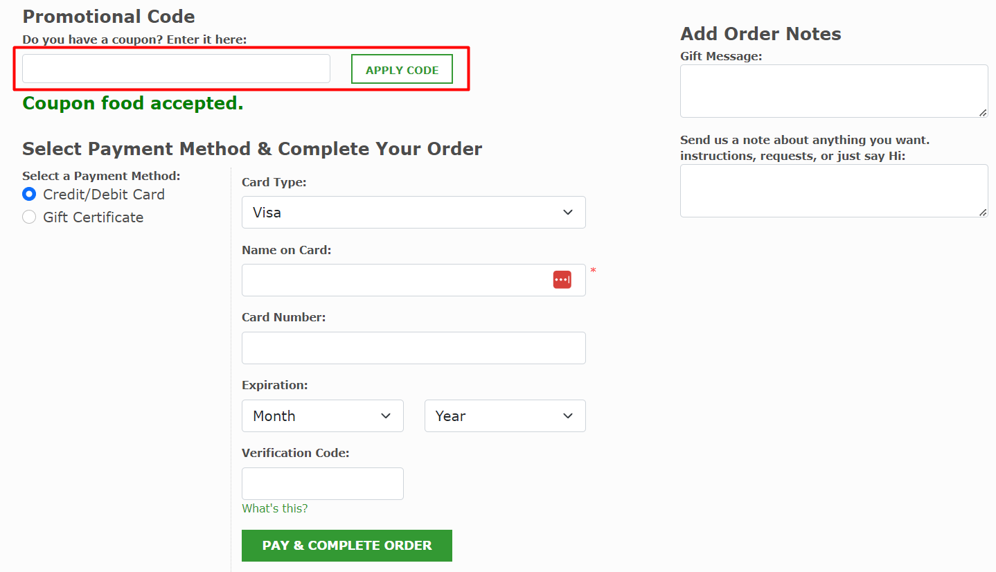 How do I use my ChefShop coupon code?