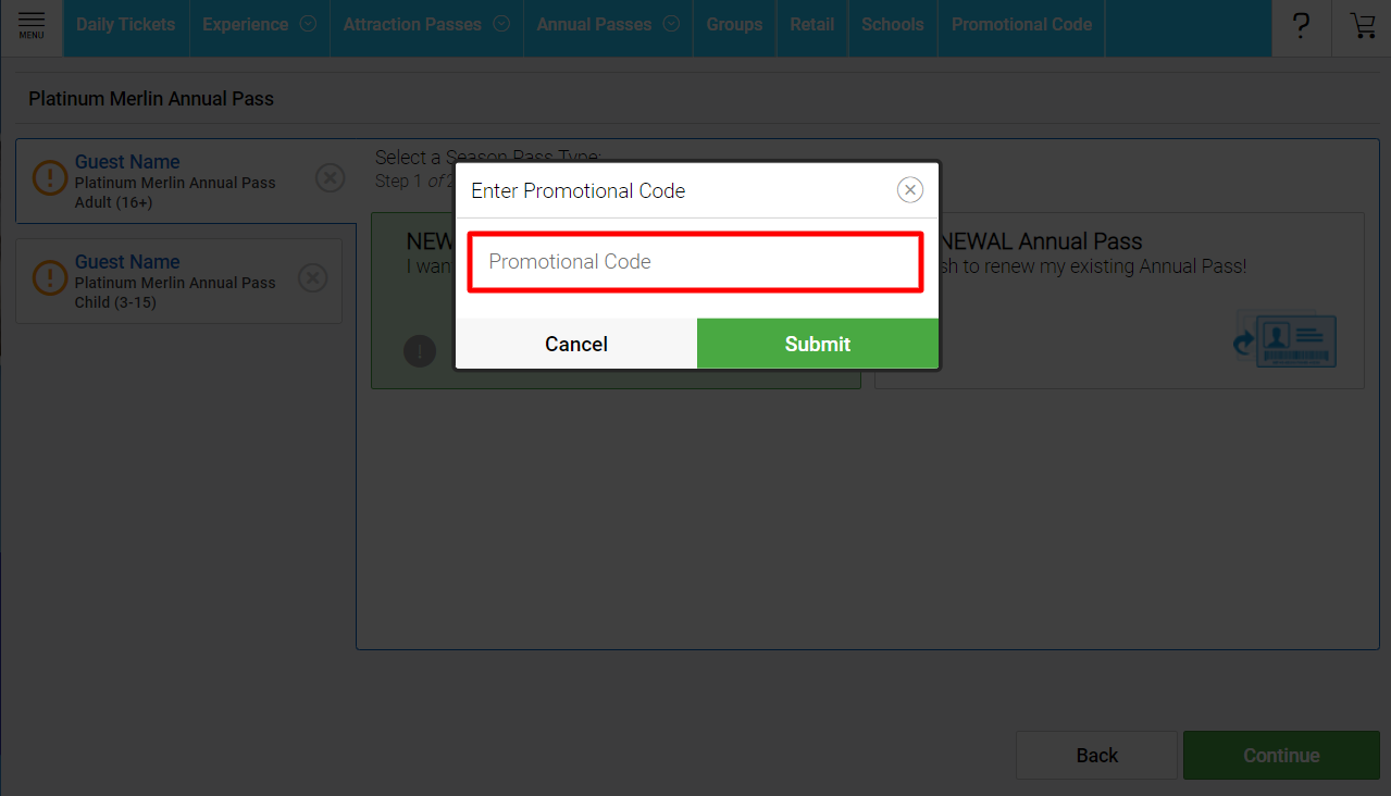 Merlin Annual Pass active coupon codes for May 2024