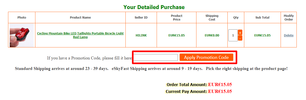 eSkybird Promo Code