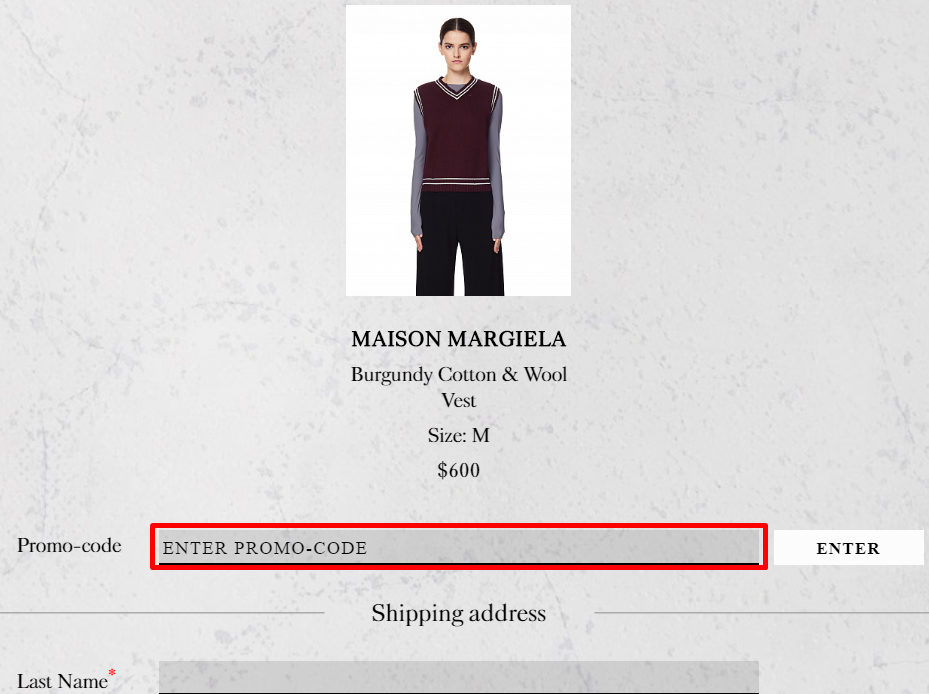How do I use my SV Moscow coupon code?