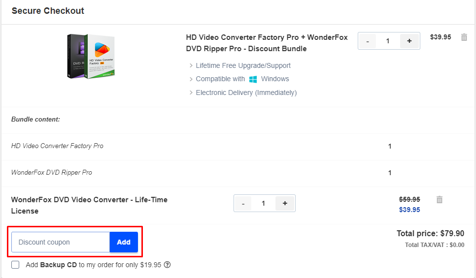 How do I use my WonderFox discount code?