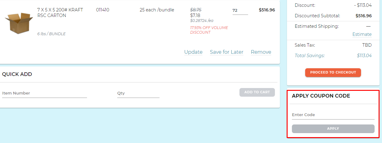 How do I use my Paper Mart coupon code?