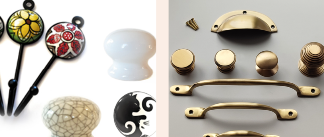 French Furniture Fittings ceramics and collections