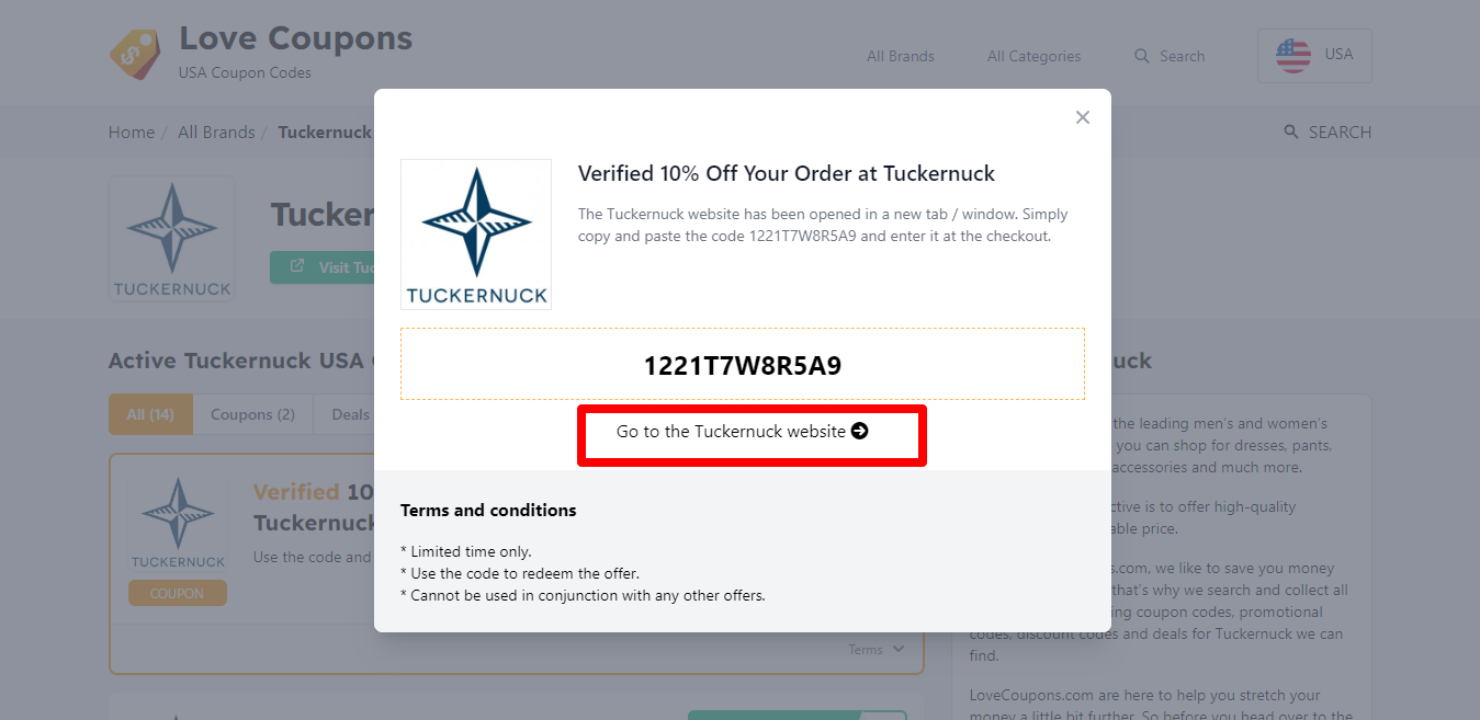 Tuckernuck website