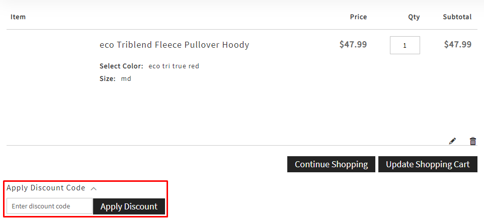 How do I use my Royal Apparel discount code?