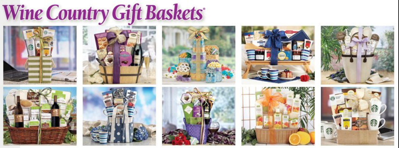 About Wine Country Gift Baskets Homepage