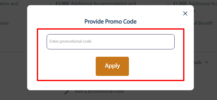 LeisureGuardInsurance Checkout