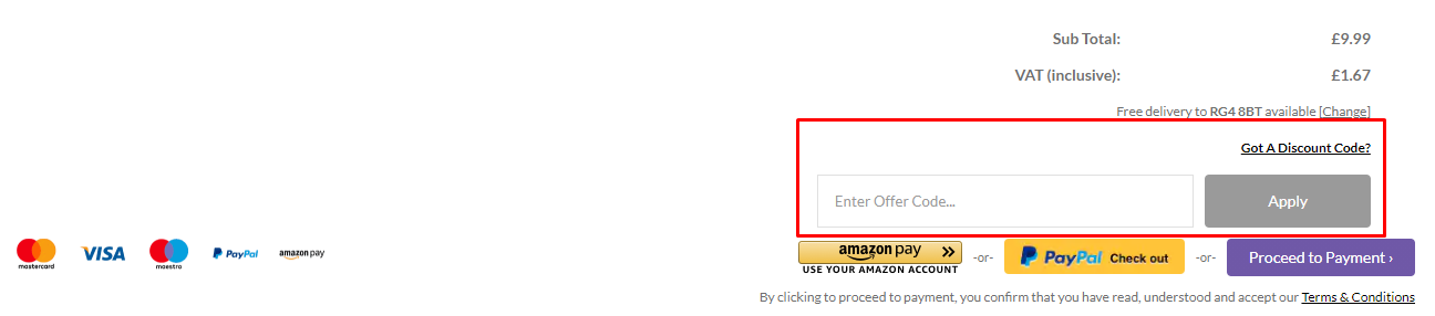 How do I use my Hunt or Dye discount code?