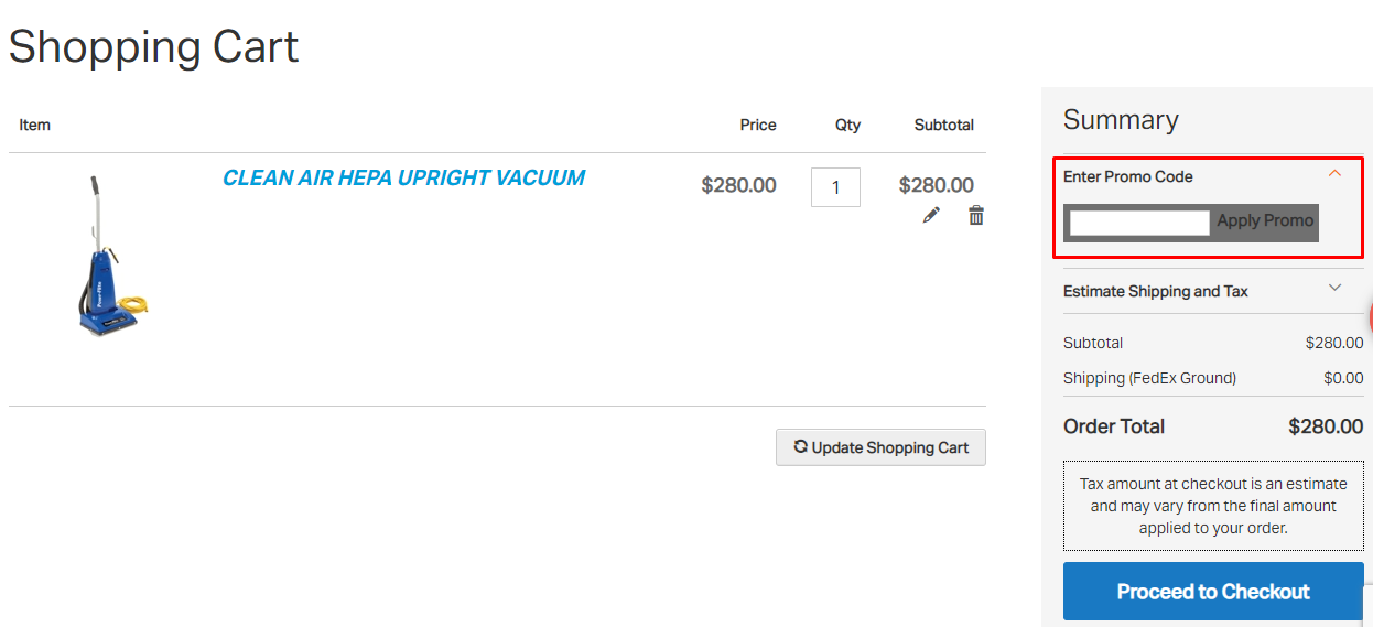 How do I use my Powr-Flite promo code?