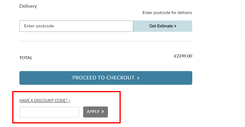 Leekes Checkout