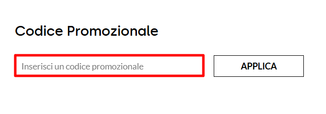carrello del sito ufficiale Giglio.com dove poter inserire un codice sconto Giglio.com e risparmiare