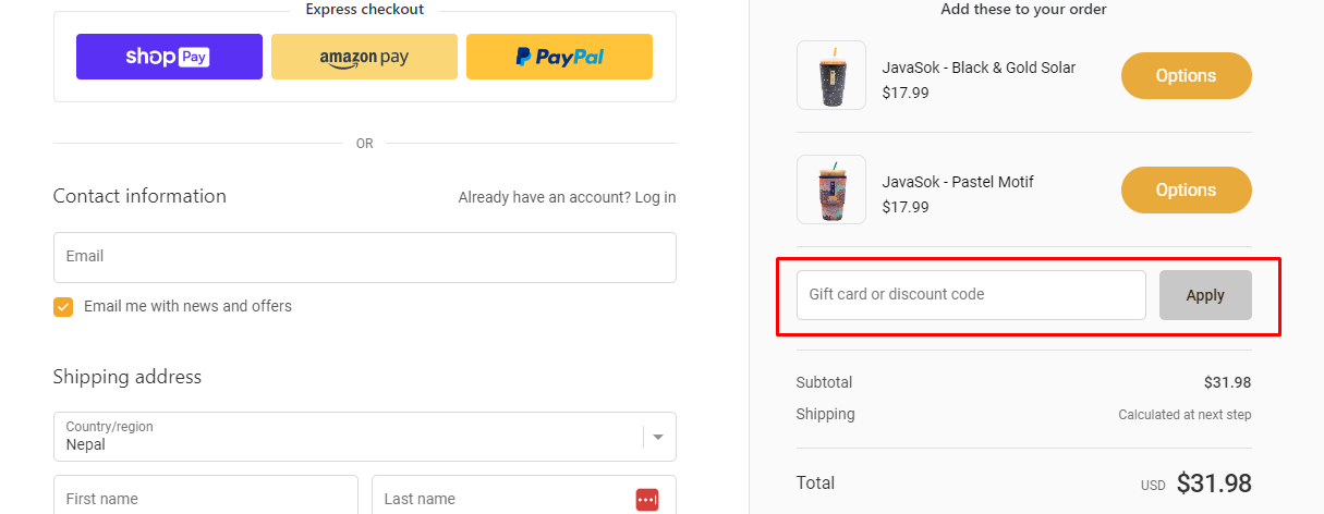 How do I use my Sok-It discount code?