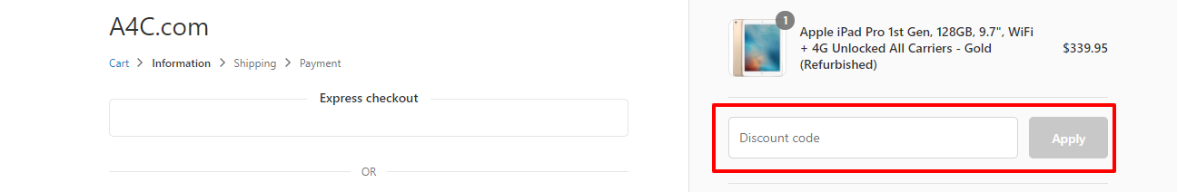 How Do I Use My Discount Code