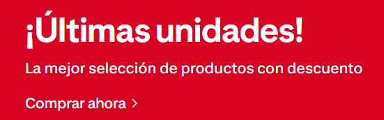 imagen roja de la web de decathlon con descuentos y ofertas de decathlon