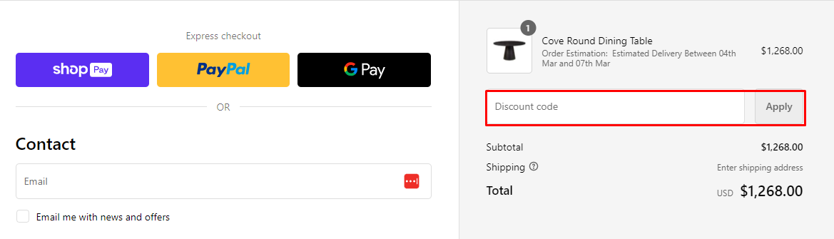 How do I use my Awoken Home discount code?