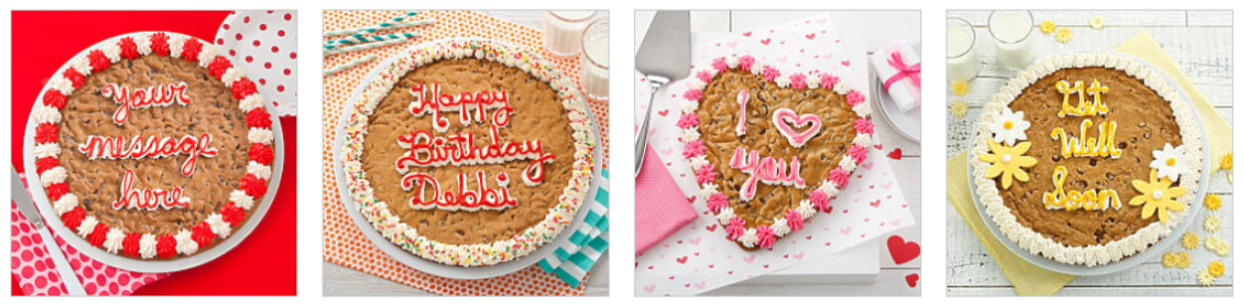 Cookie Cakes for Delivery