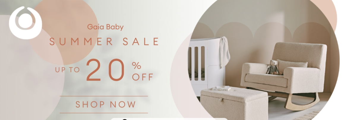 Baby Planet seasonal sale showing 20% discount