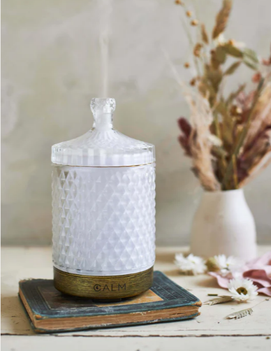 The Bcalm diffuser being used