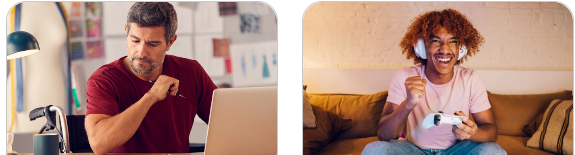 work from home and wifi for gamers without glitches at Community Fibre