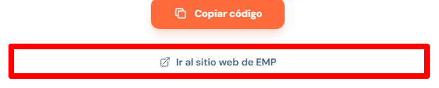 enlace para acceder a la web de EMP desde love coupons