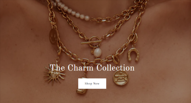 A Anisa Sojka's charm collection 