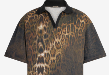 maglia per uomo in offerta da poter acquistare a basso costo con i promo code Roberto Cavalli