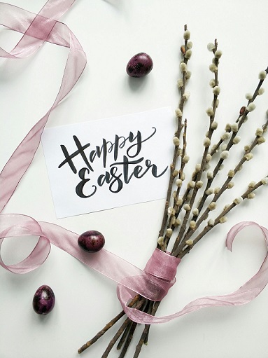 image that says happy Easter