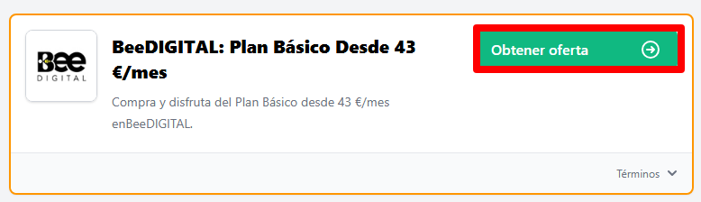 obtener oferta de la marca